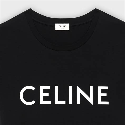 black and white celine t shirt|Celine t shirt authentic.